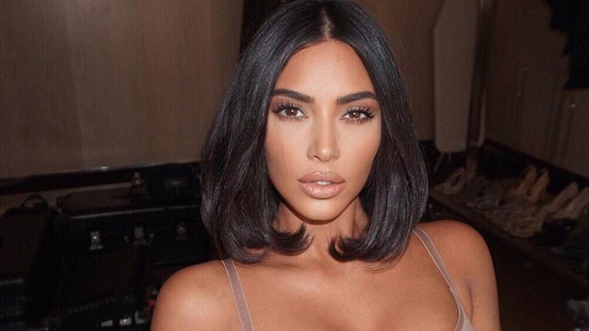 Kim Kardashian is completely unrecognizable in new makeup launch images
