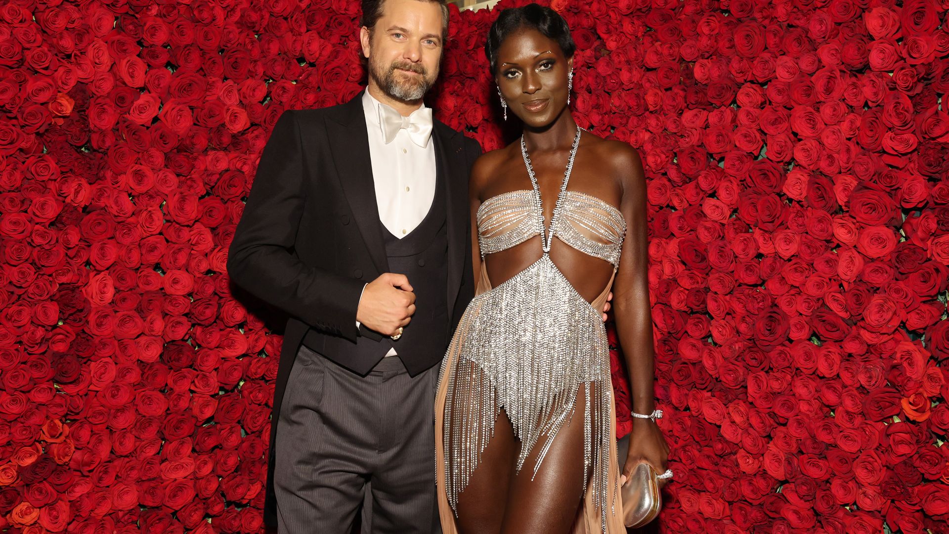 Joshua Jackson and Jodie Turner-Smith attend The 2022 Met Gala Celebrating "In America: An Anthology of Fashion" 