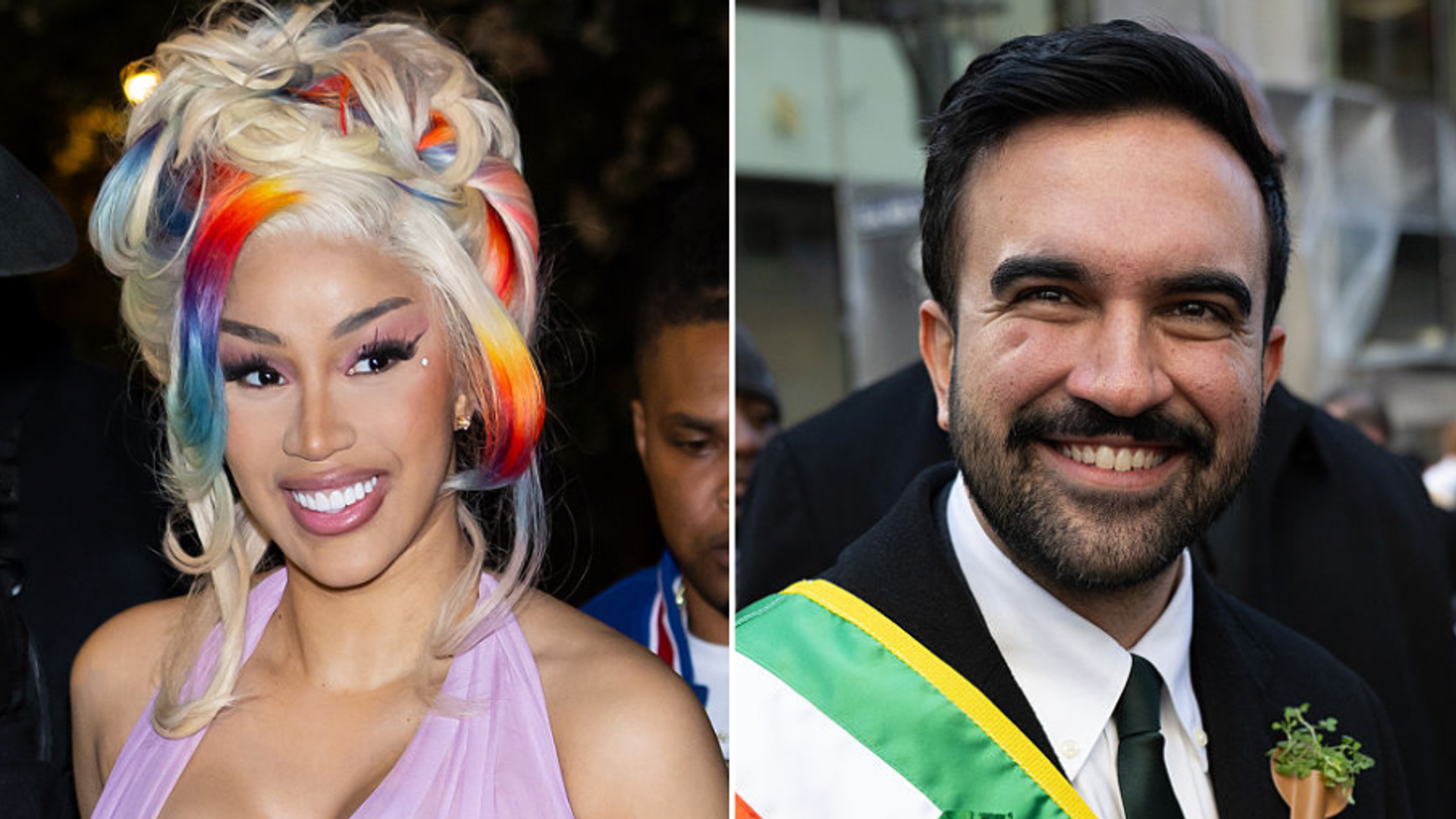 Cardi B, Zohran Mamdani