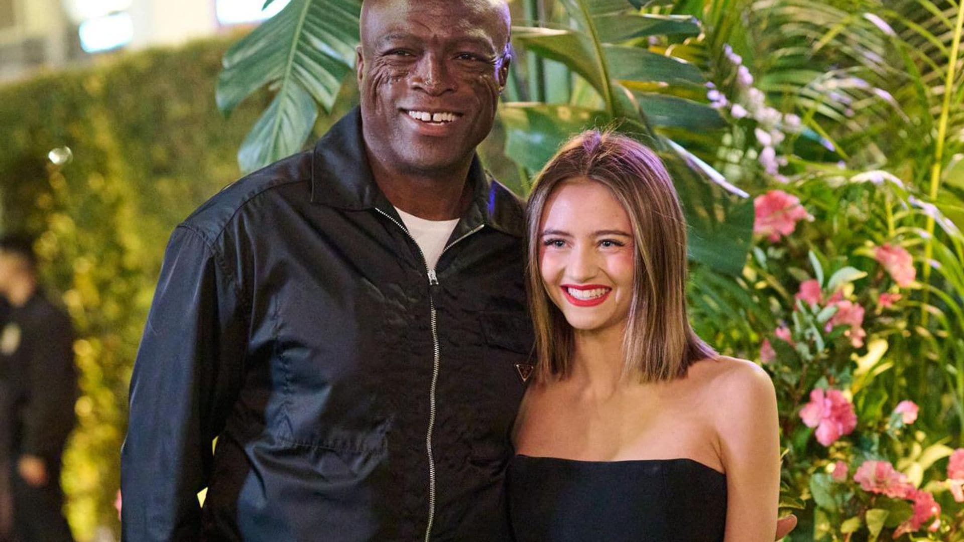 Heidi Klum’s daughter Leni shares sweet red carpet moment with dad Seal