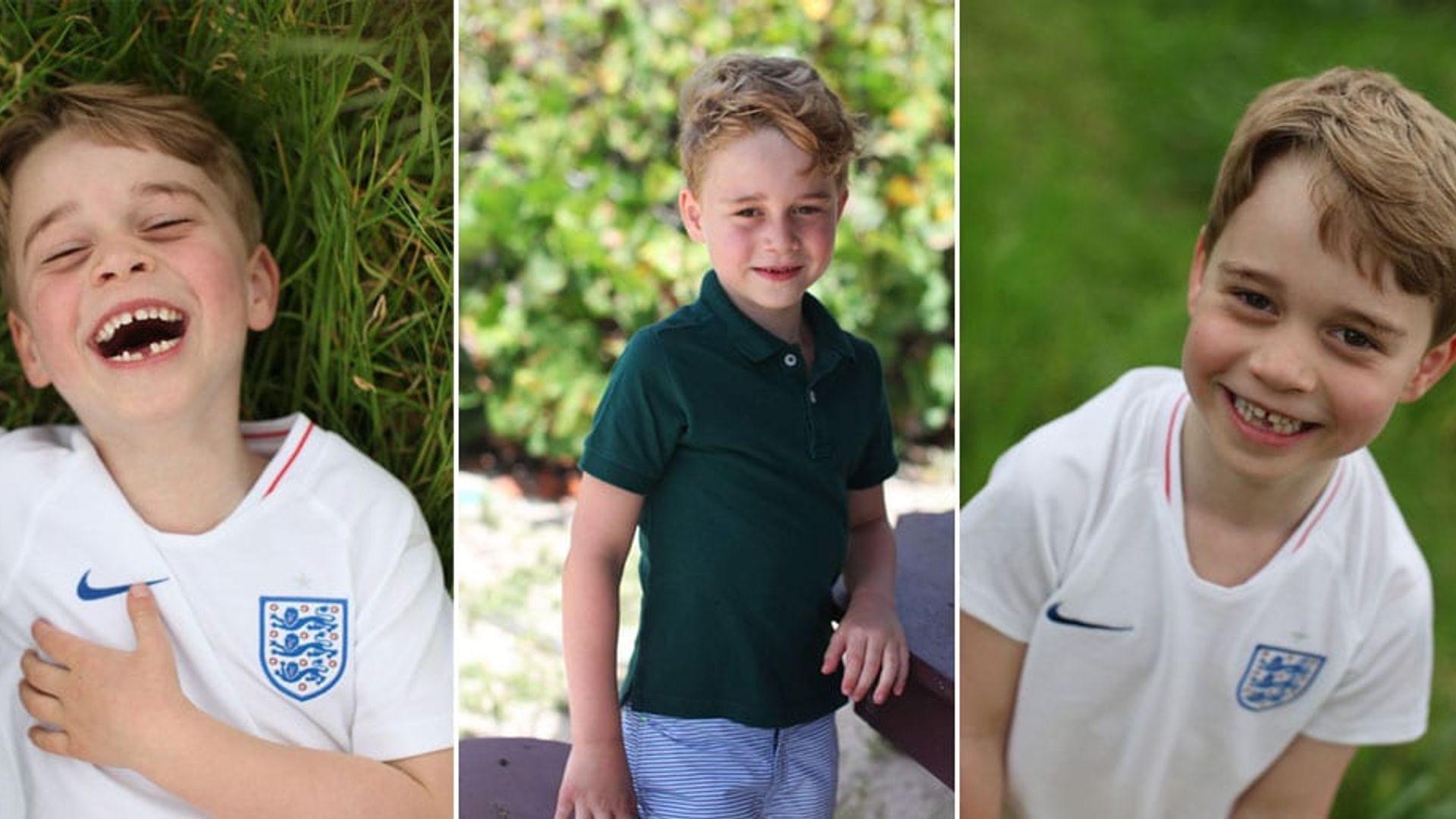Prince George's cutest birthday pictures released, guess who took them!