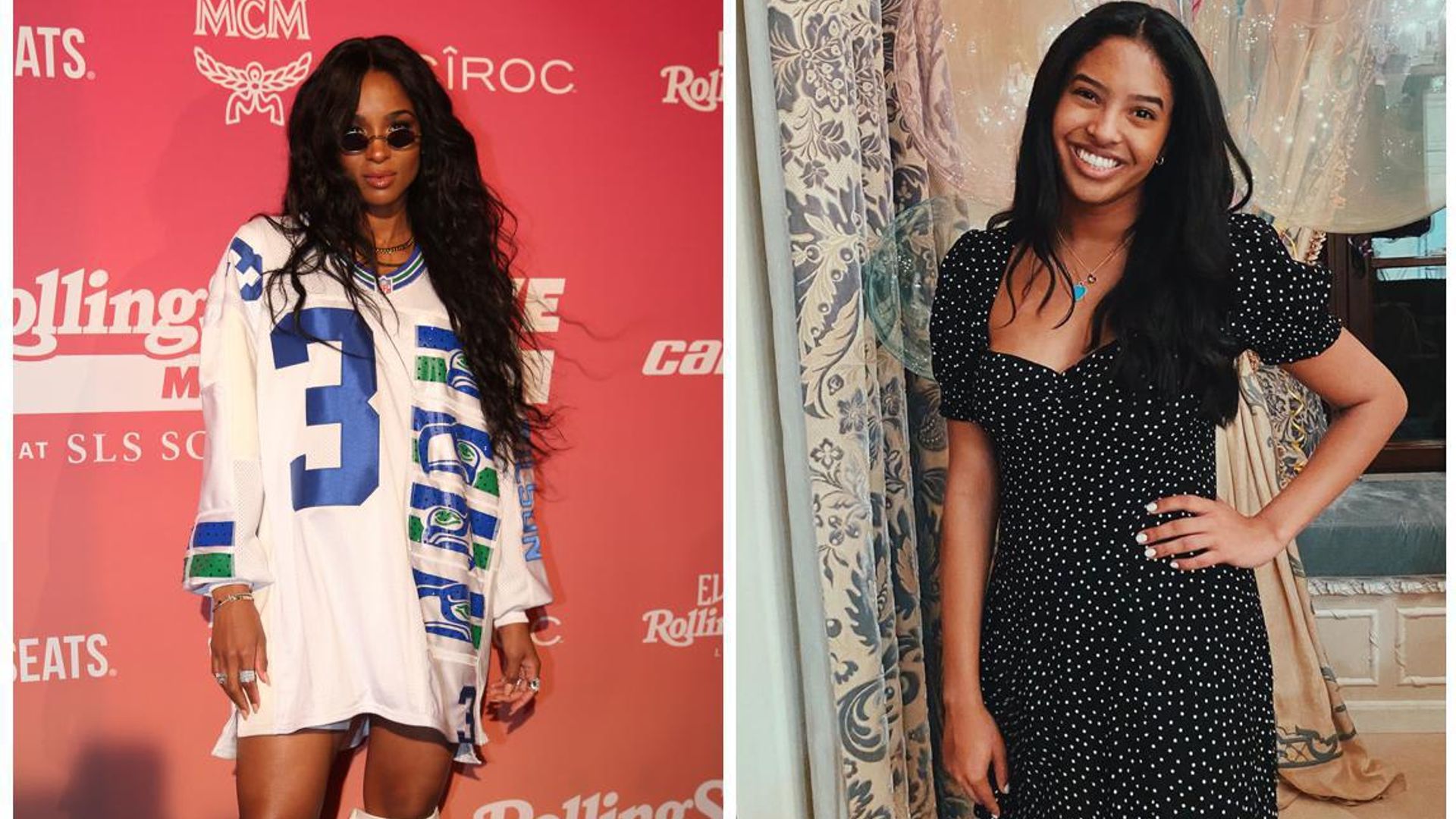 Ciara and Natalia Bryant look like two synchronized swimmers in an adorable social media video