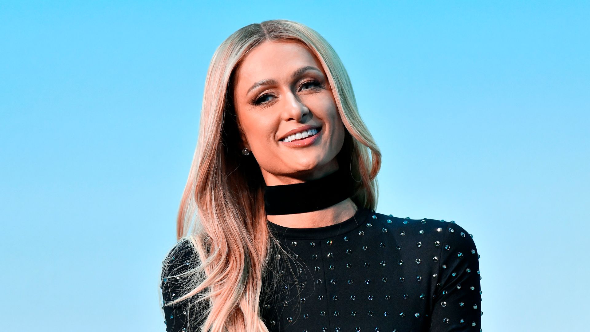 Paris Hilton on November 17, 2024 in Los Angeles, California.