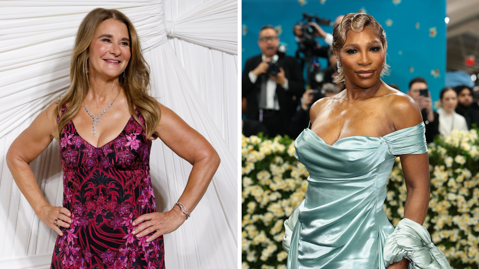 Serena Williams Helps Melinda French Gates Embrace Her Body Confidence Serena Williams Helps Melinda French Gates Embrace Her Body Confidence