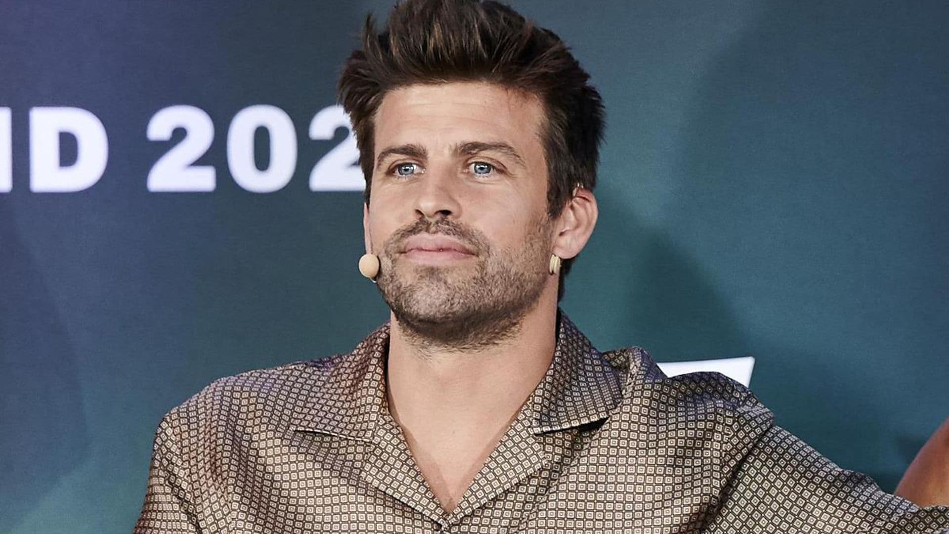 Piqué reminisces when the world found out about his separation from Shakira