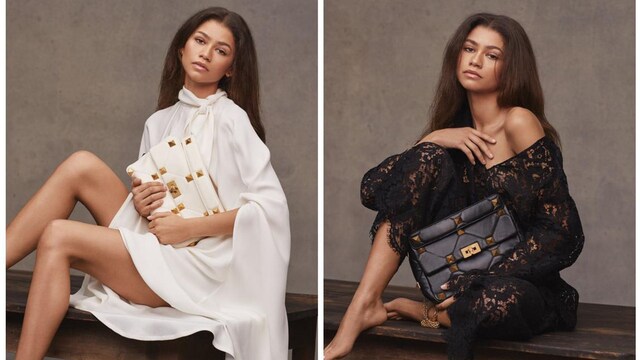 Zendaya as the new face for Valentino