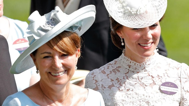 Did Kate Middleton's mom borrow her dress?