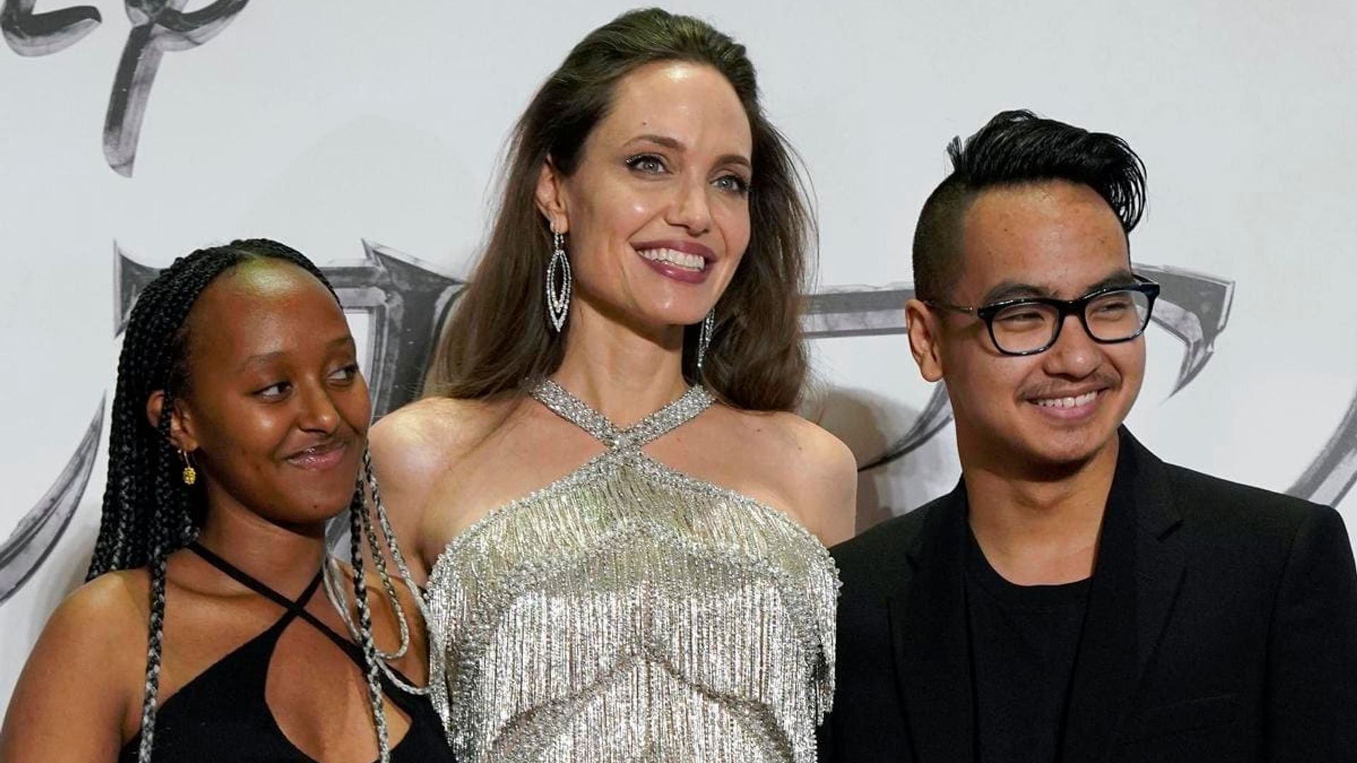 Zahara and Maddox Jolie- Pitt watch Chris Rock and Dave Chappelle’s comedy show