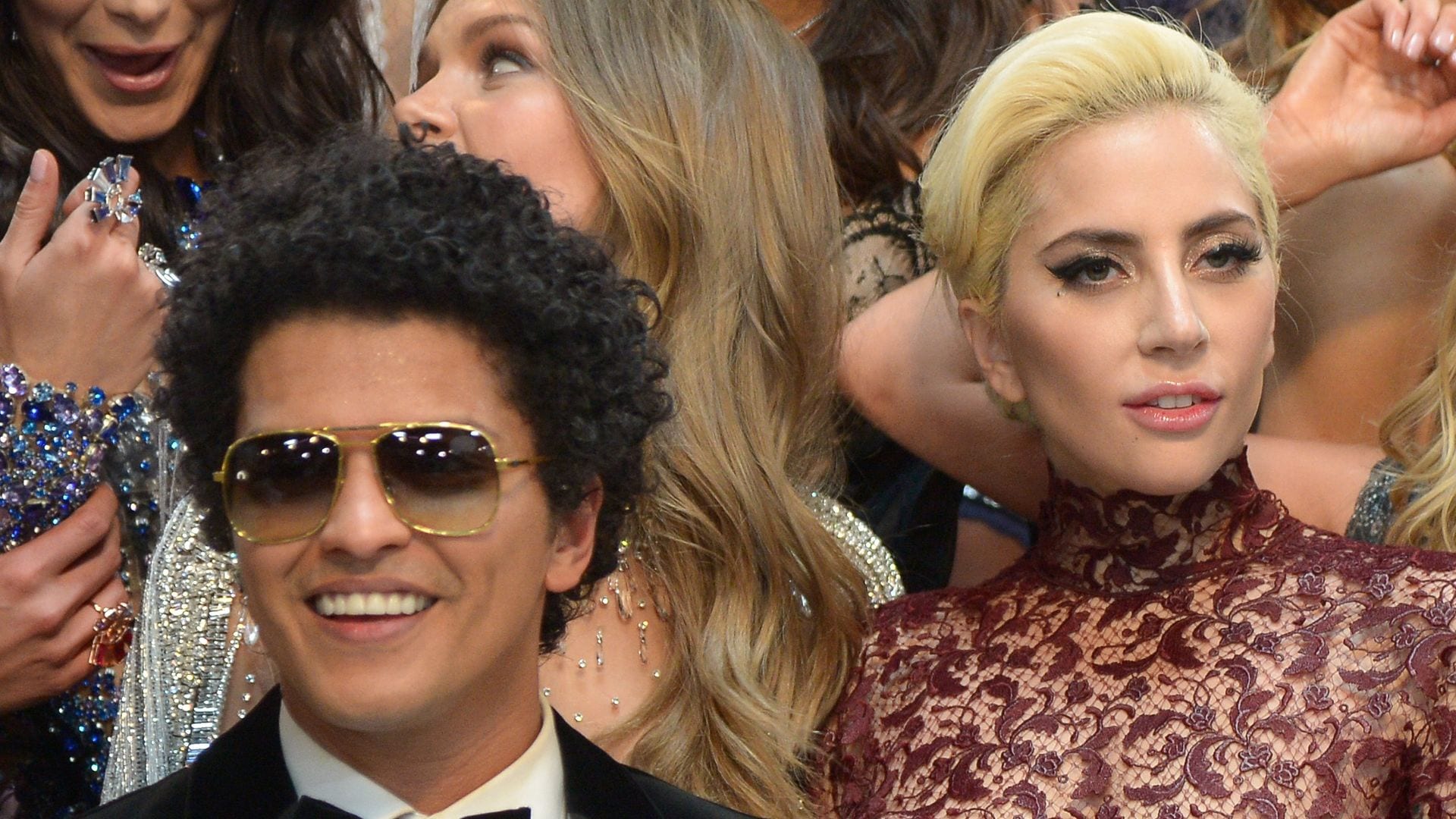 Lady Gaga and Bruno Mars introduce new single in live performance in Los Angeles
