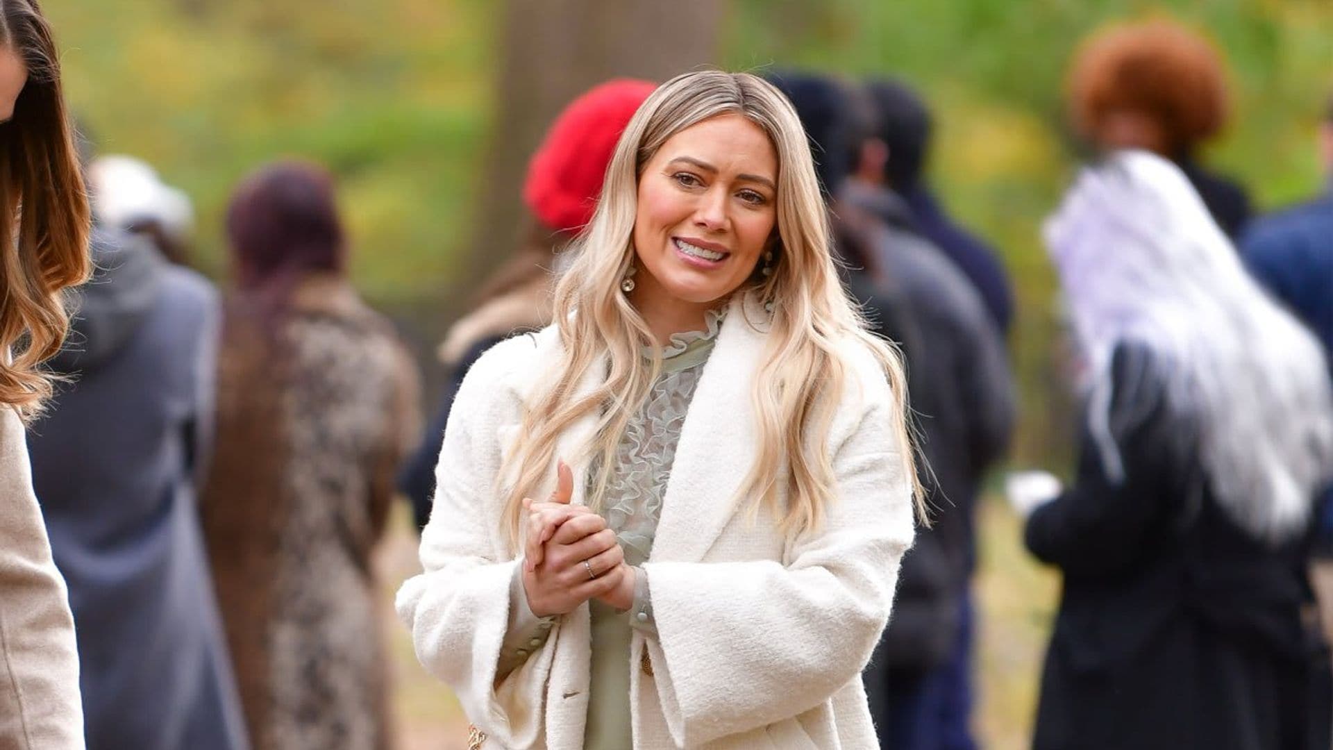 Hilary Duff claims COVID-19 tests gave her an eye infection