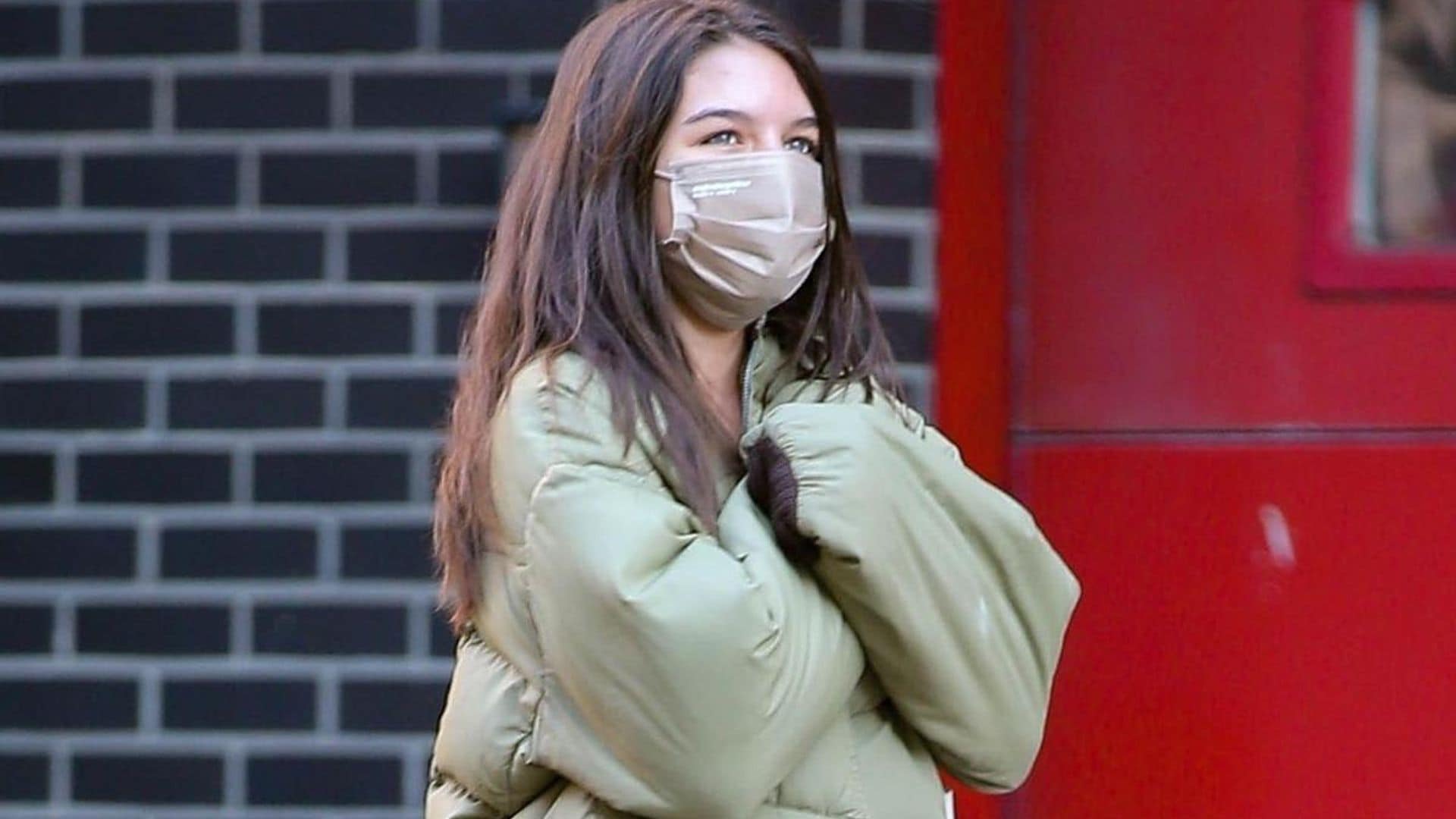 Suri Cruise looks casual and cute for solo stroll in NYC