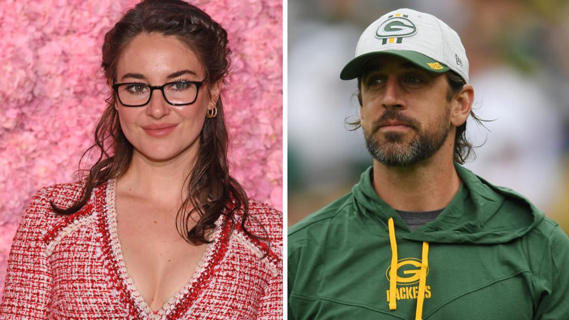 Shailene Woodley’s fiancée Aaron Rodgers says their time apart could be a good thing
