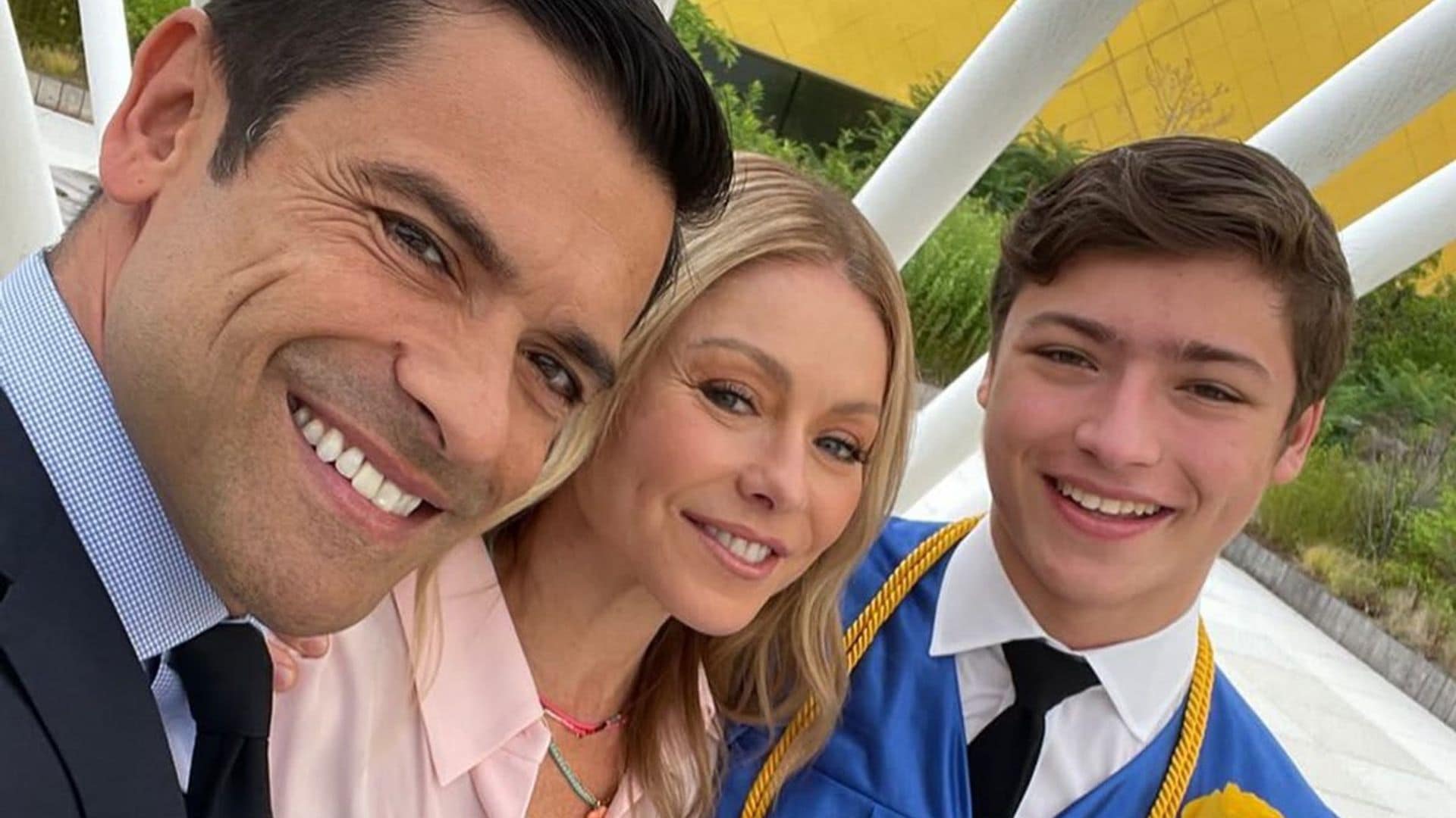 Kelly Ripa and Mark Consuelos celebrate son Joaquin’s graduation