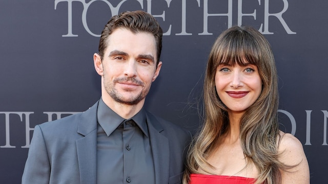 Dave Franco and Alison Brie attend the Los Angeles premiere of Neon's "Together" at Vista Theatre on July 23, 2025 in Los Angeles, California. 