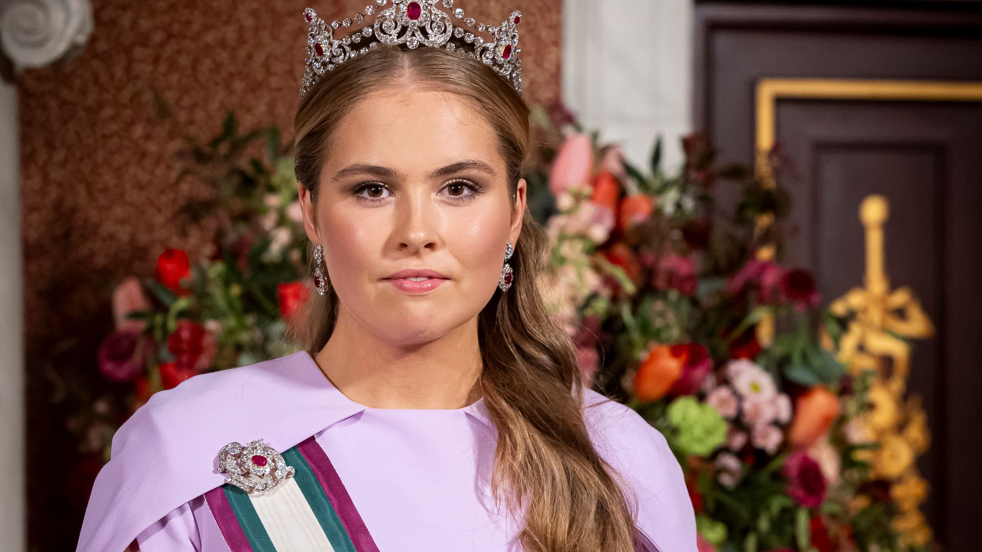 Princess Amalia dusts off Queen Máxima’s jewelry box for the German State Banquet