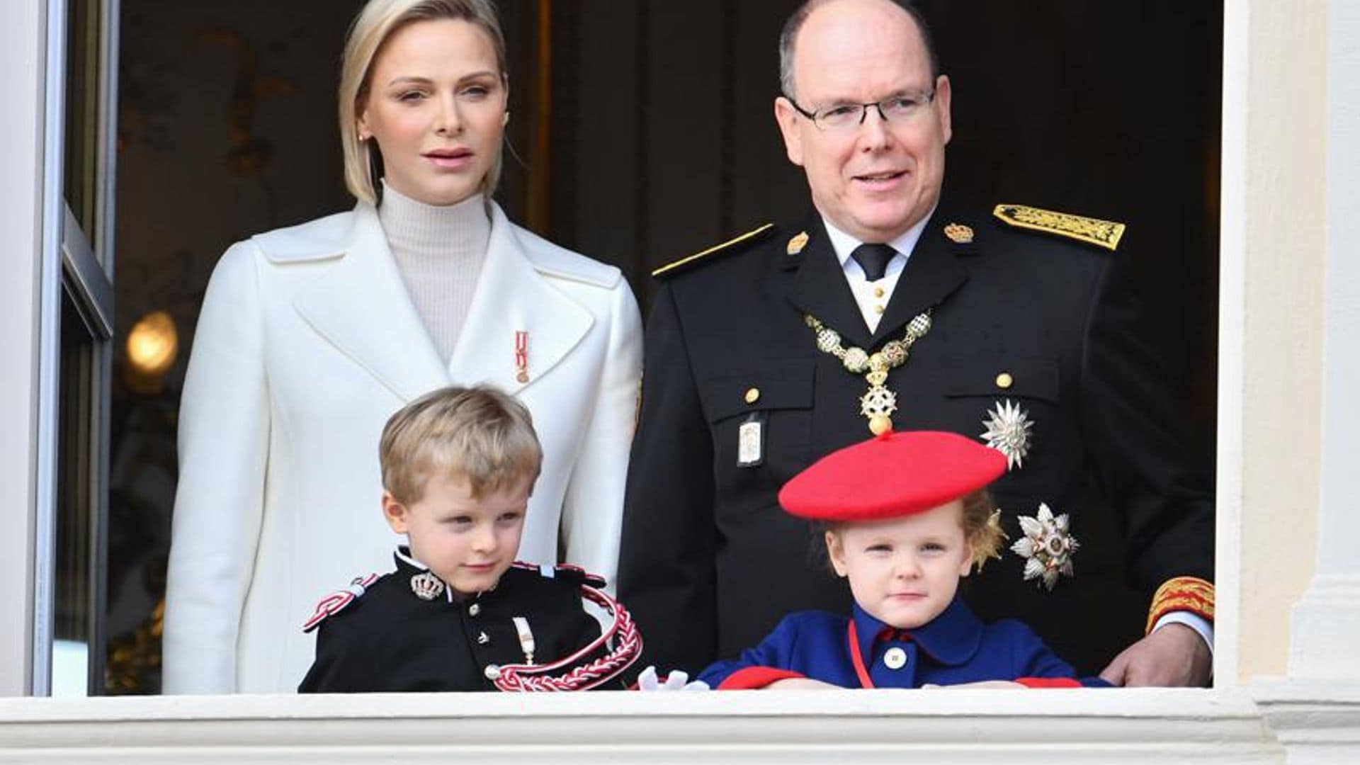 Princess Charlene opens up about life with twins Jacques and Gabriella in rare interview
