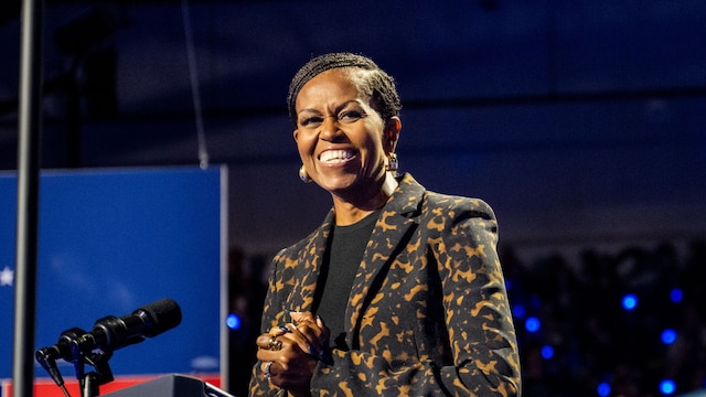 Michelle Obama was the only living First Lady who didn't attend the funeral