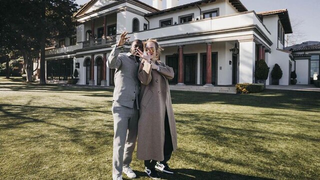 Adele reveals her and boyfriend Rich Paul moved in together