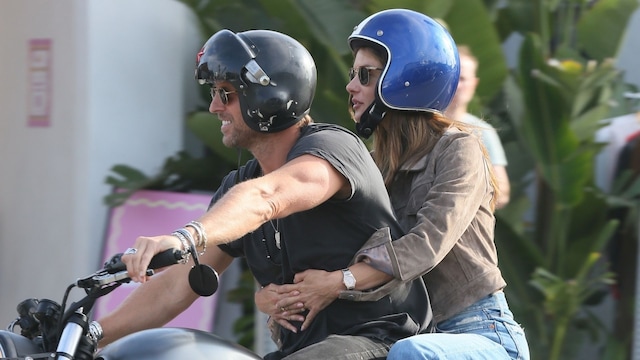 Alessandra Ambrosio’s motorcycle moment with Buck Palmer screams summer romance