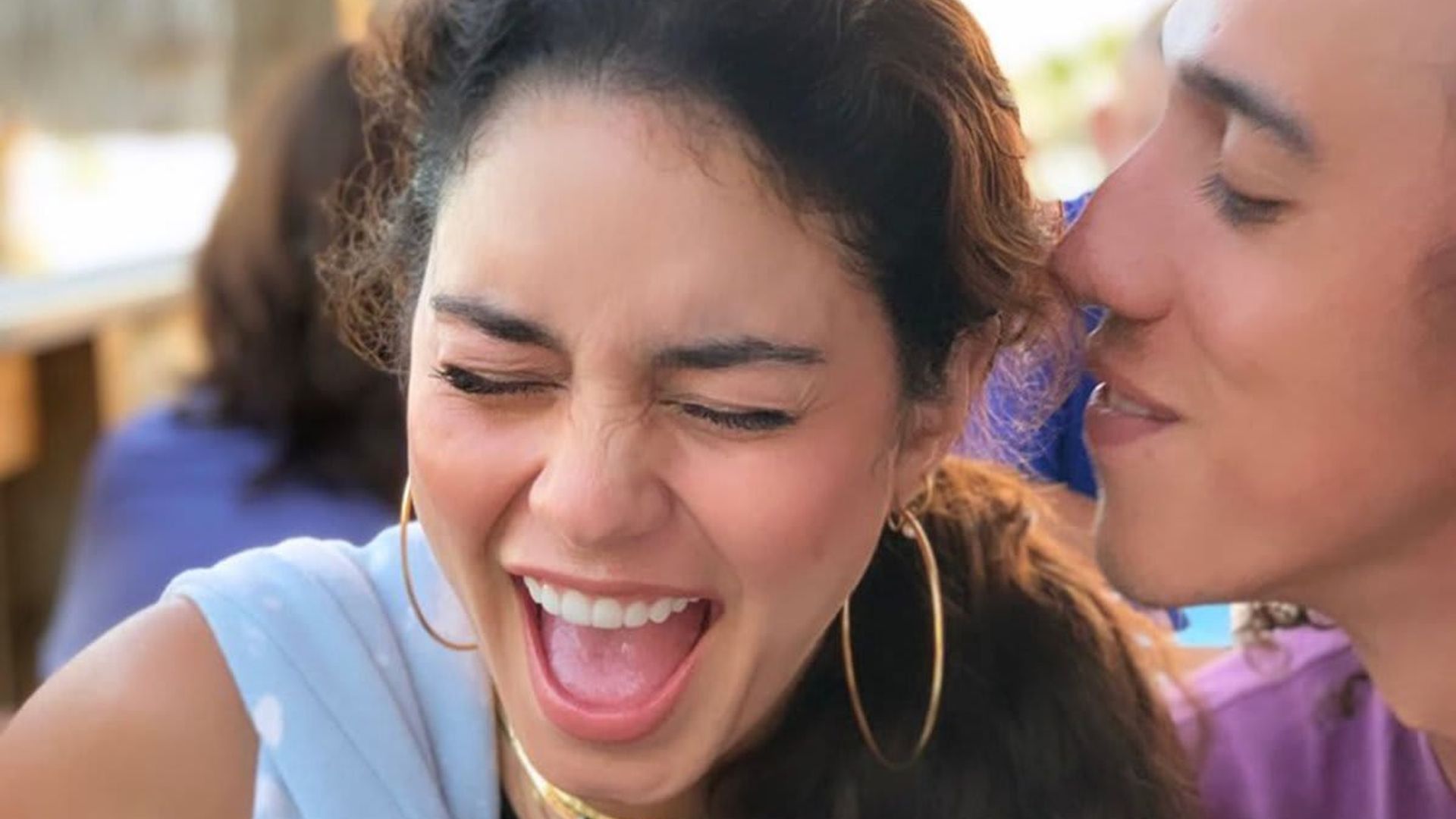 Vanessa Hudgens supports boyfriend Cole Tucker at MLB spring training game