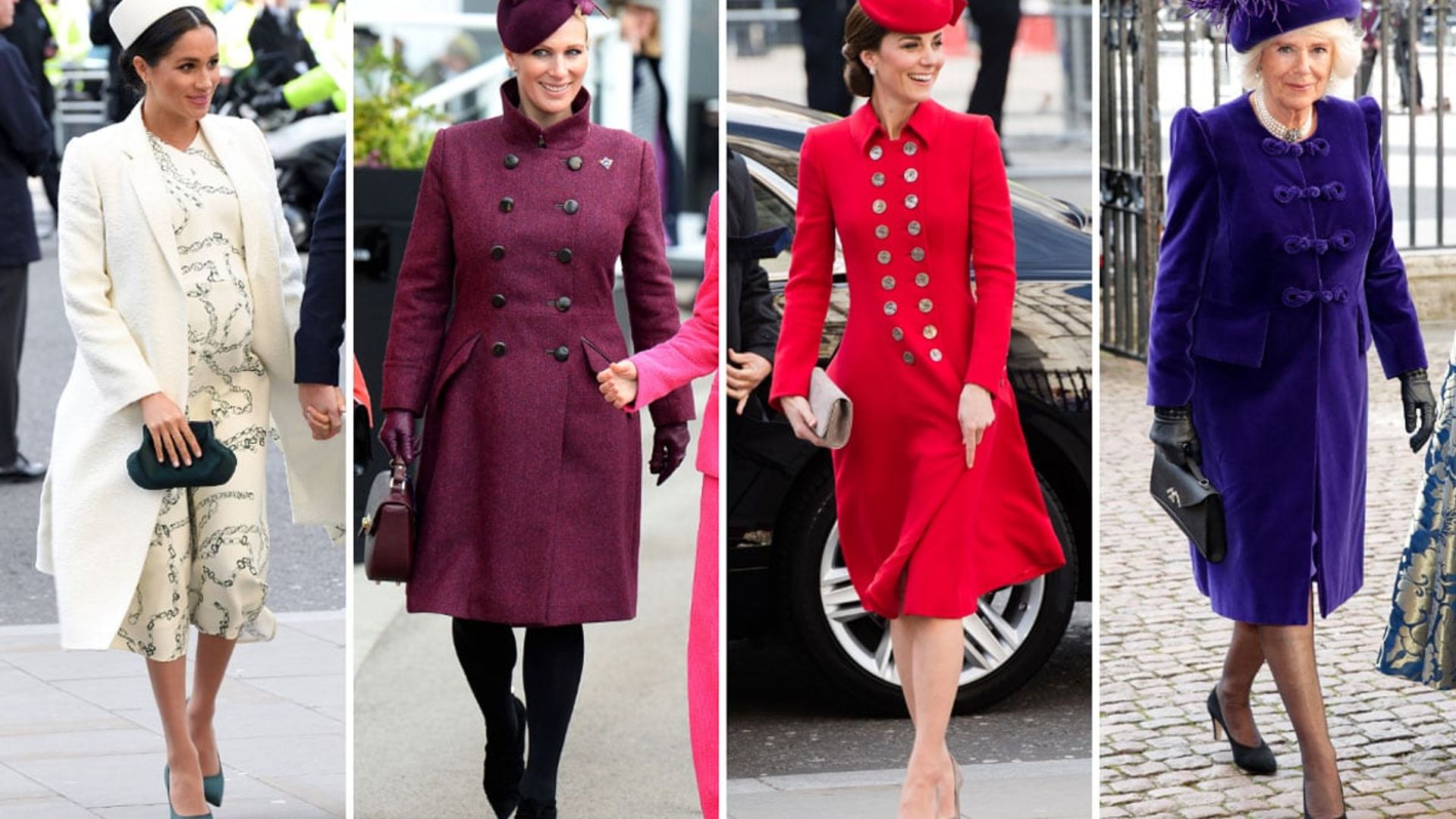 Royal fashionistas stepped out in an array of eye-catching outfits