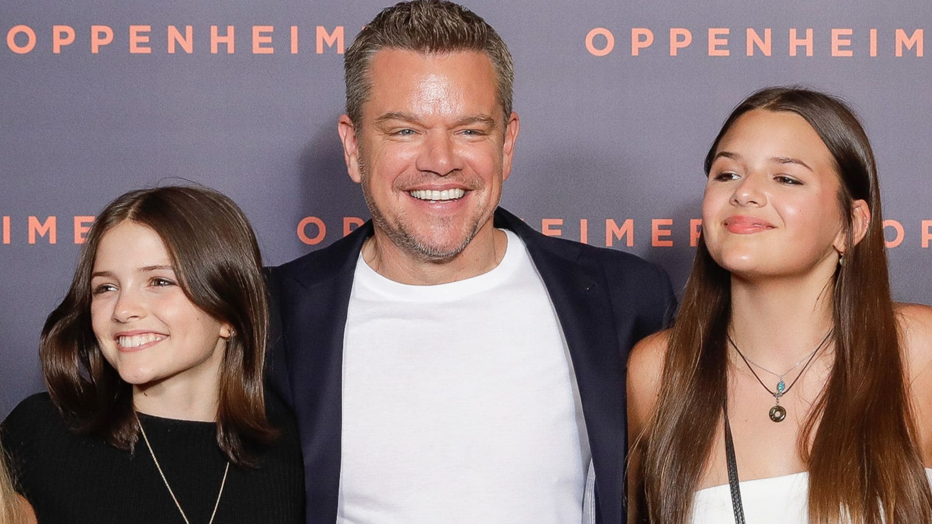 Matt Damon's emotional moment with his daughters in Italy on the set of 'The Odyssey' 