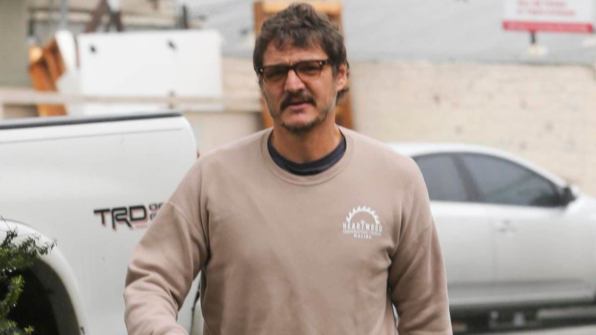 Pedro Pascal spotted leaving the gym, jokes about his coffee order