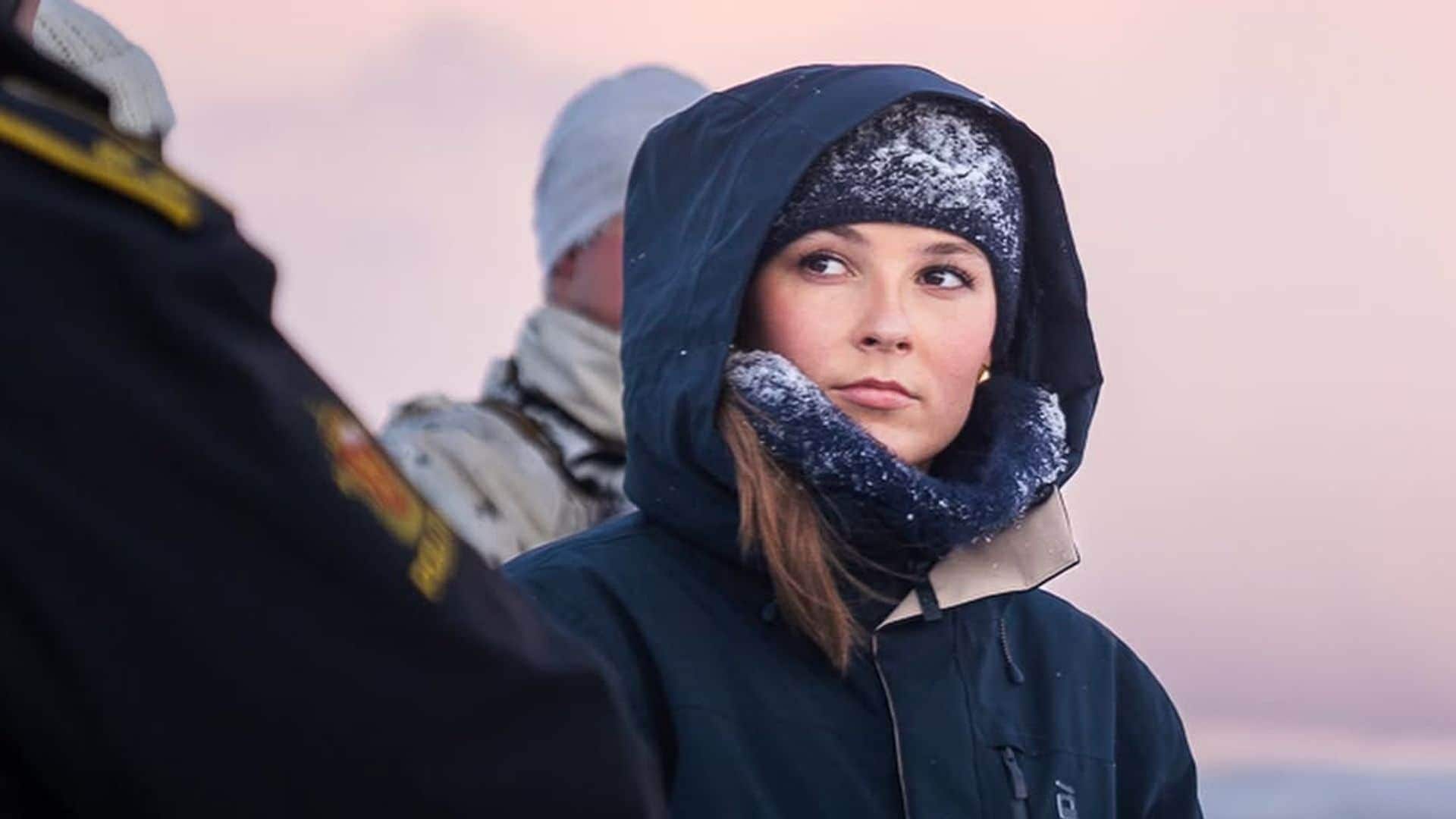 Ingrid of Norway in the artic