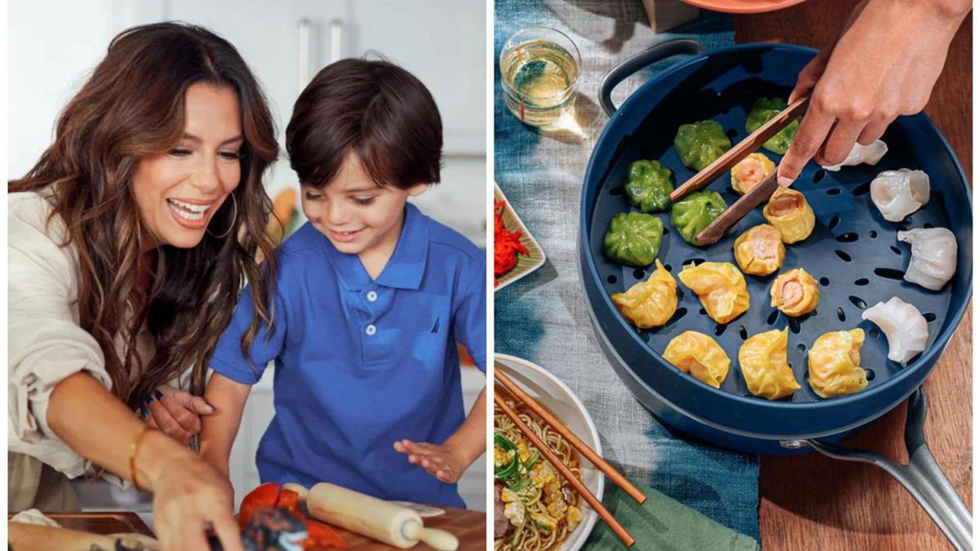 Eva Longoria honors her memories in the kitchen with a high-performing cookware collection