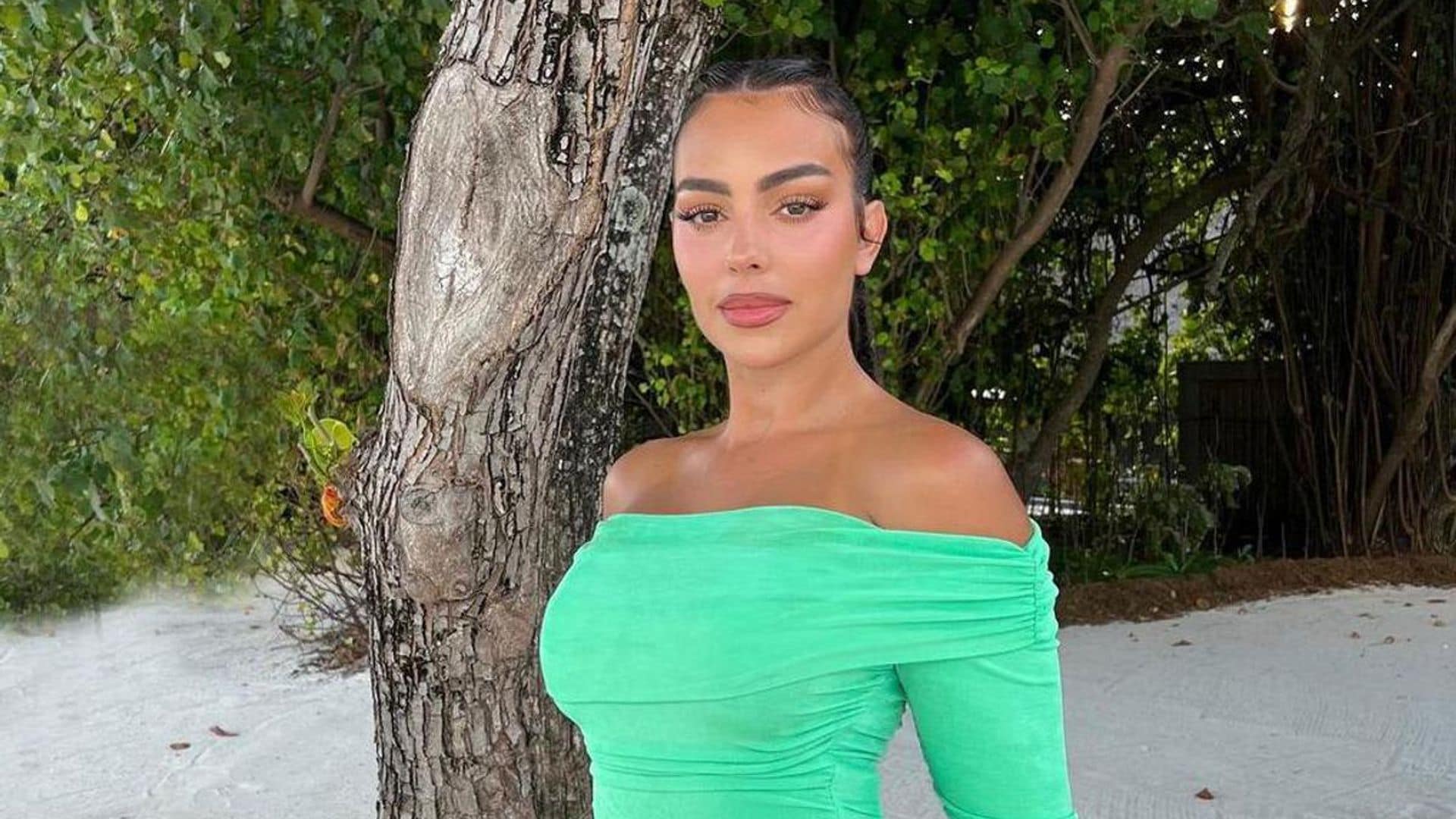 Georgina Rodríguez celebrates her 30th birthday in the Maldives without Ronaldo: photos