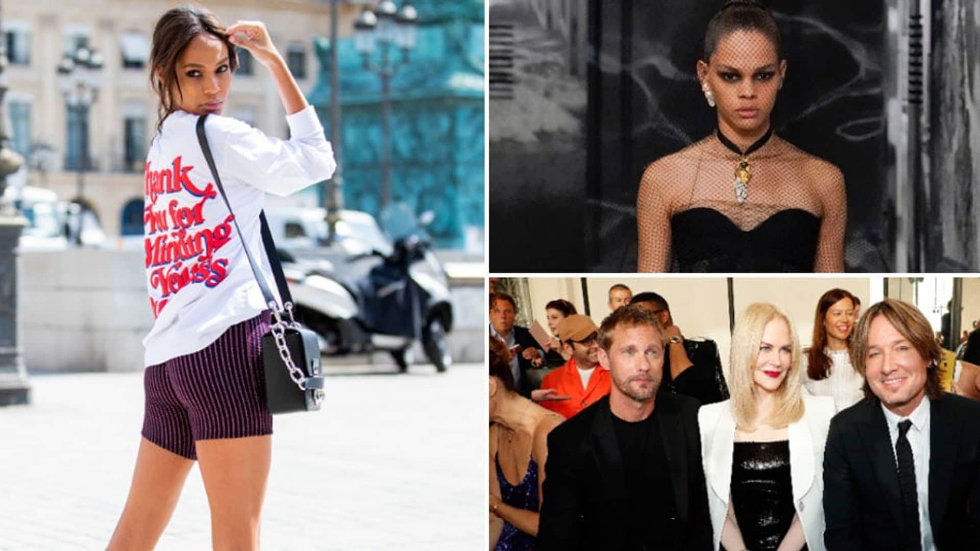 Joan Smalls turns the streets into a runway and more from Paris Haute Couture Fashion Week