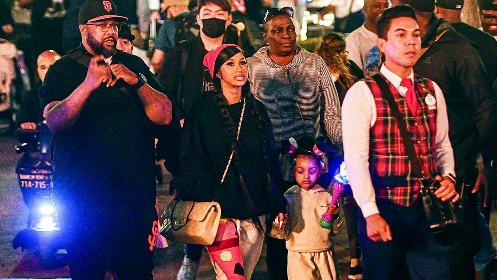 Cardi B takes daughter Kulture to Disneyland for a day of fun