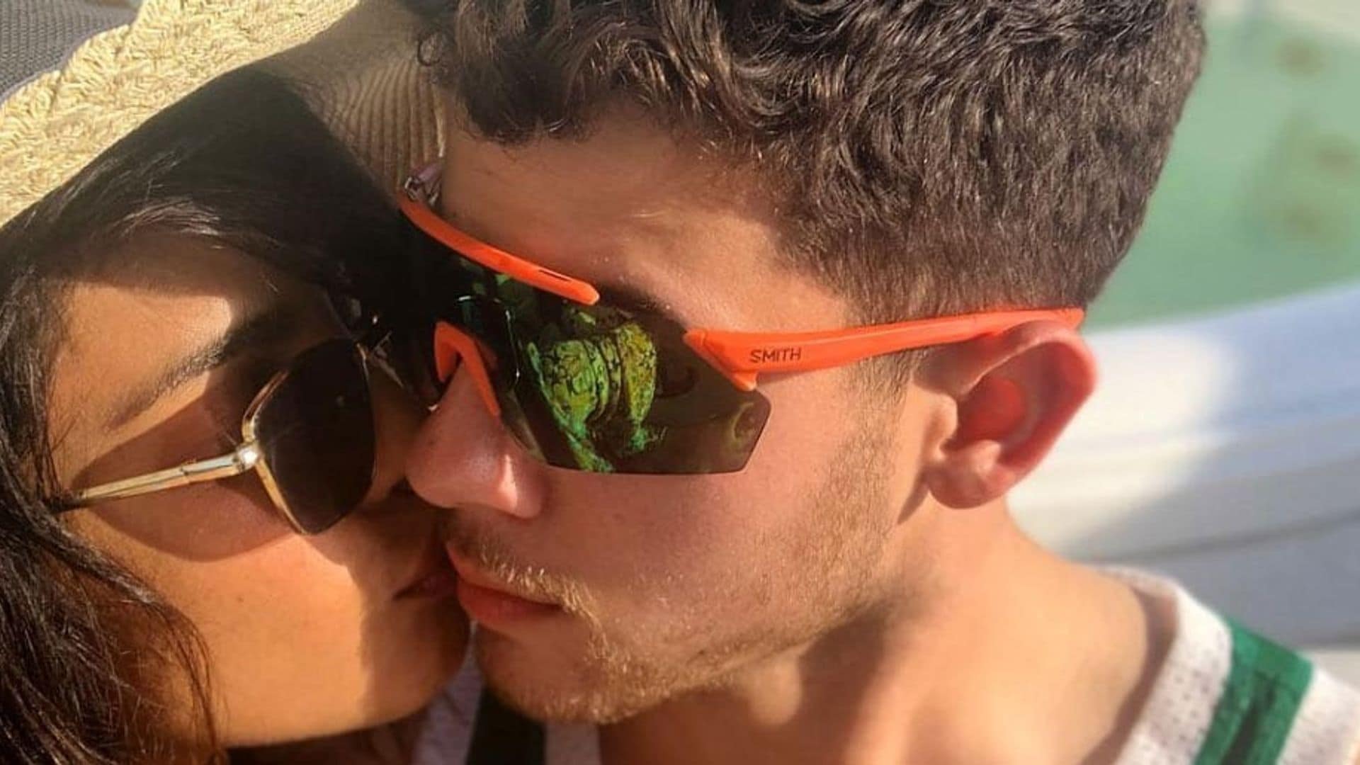 Priyanka Chopra and Nick Jonas bring the romance to Miami as they party with Jonas Brothers