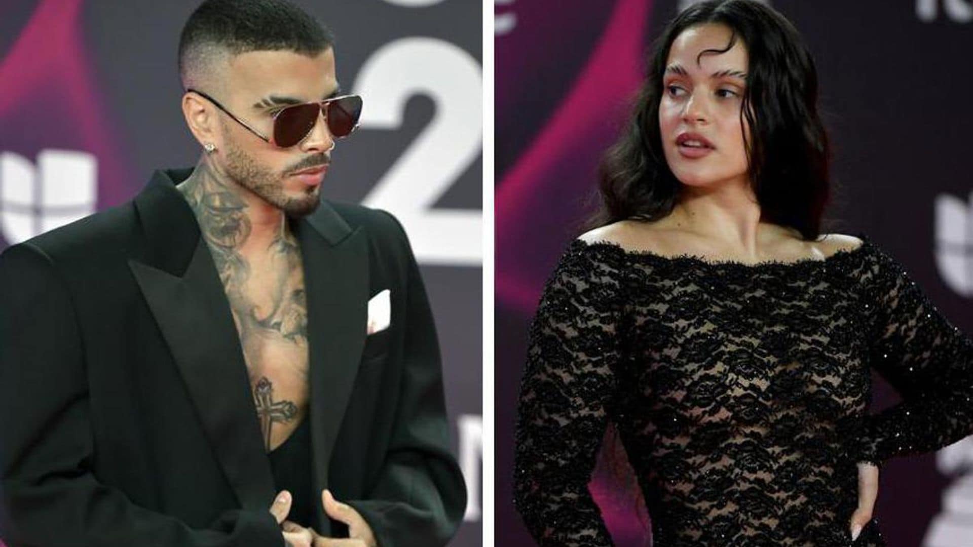Rosalía and Rauw Alejandro at the Latin GRAMMYS: Who he brought