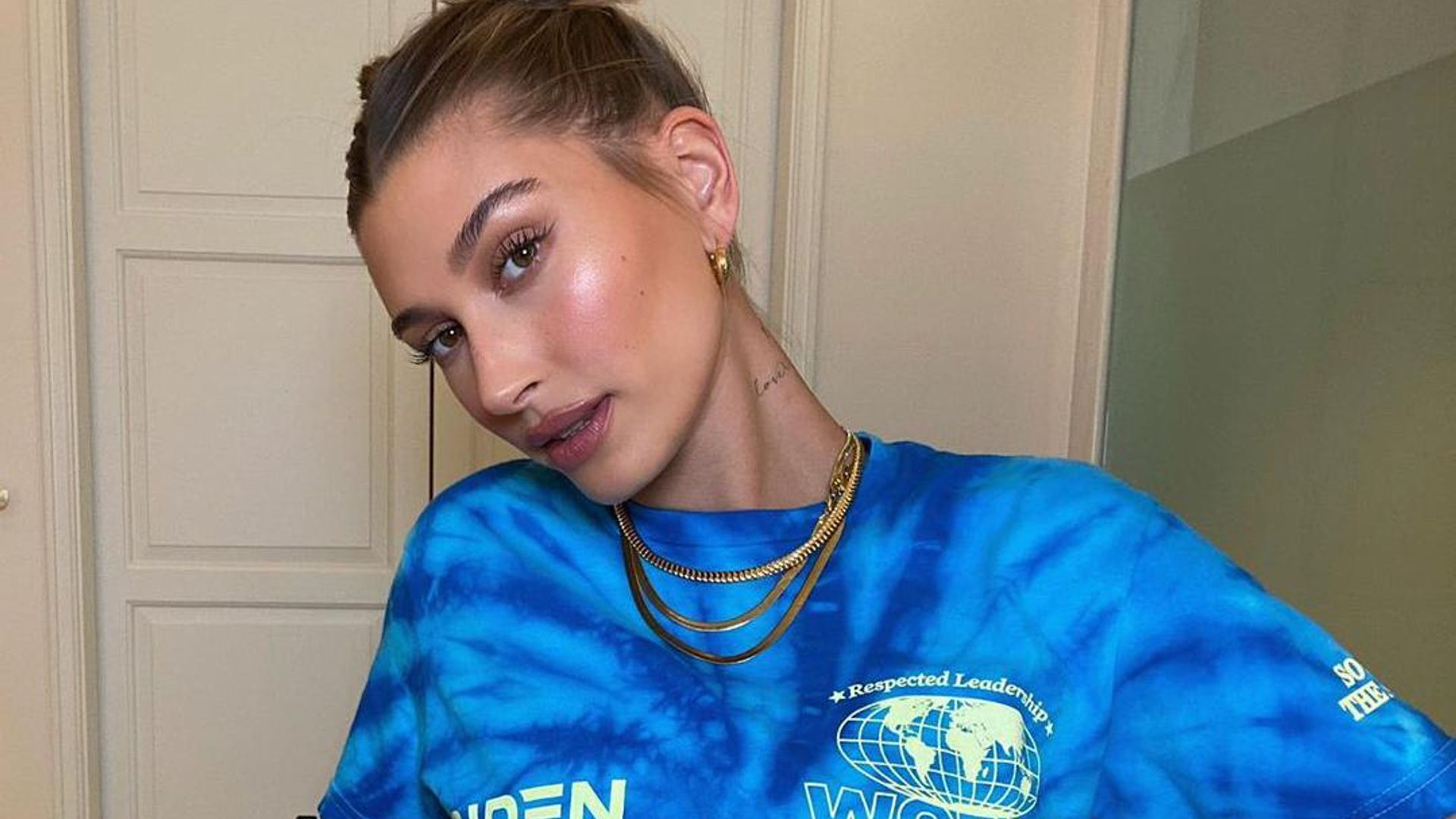 Hailey Bieber endorses Joe Biden on World Mental Health Day