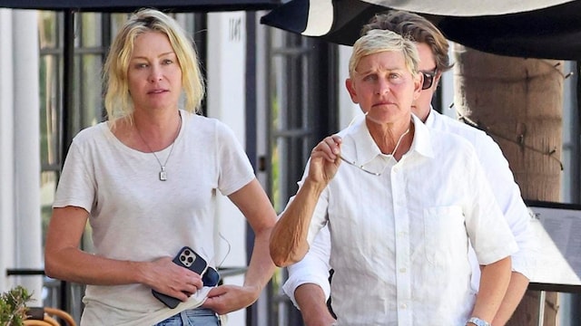 Ellen DeGeneres and Portia de Rossi