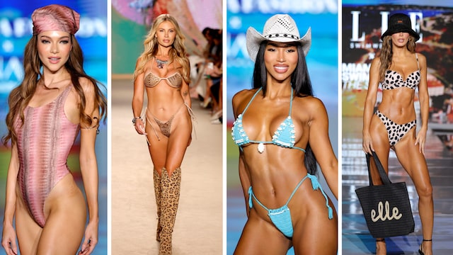 Miami Swim Week 2025: Micro bikinis, bold prints, and celebrity appearances 