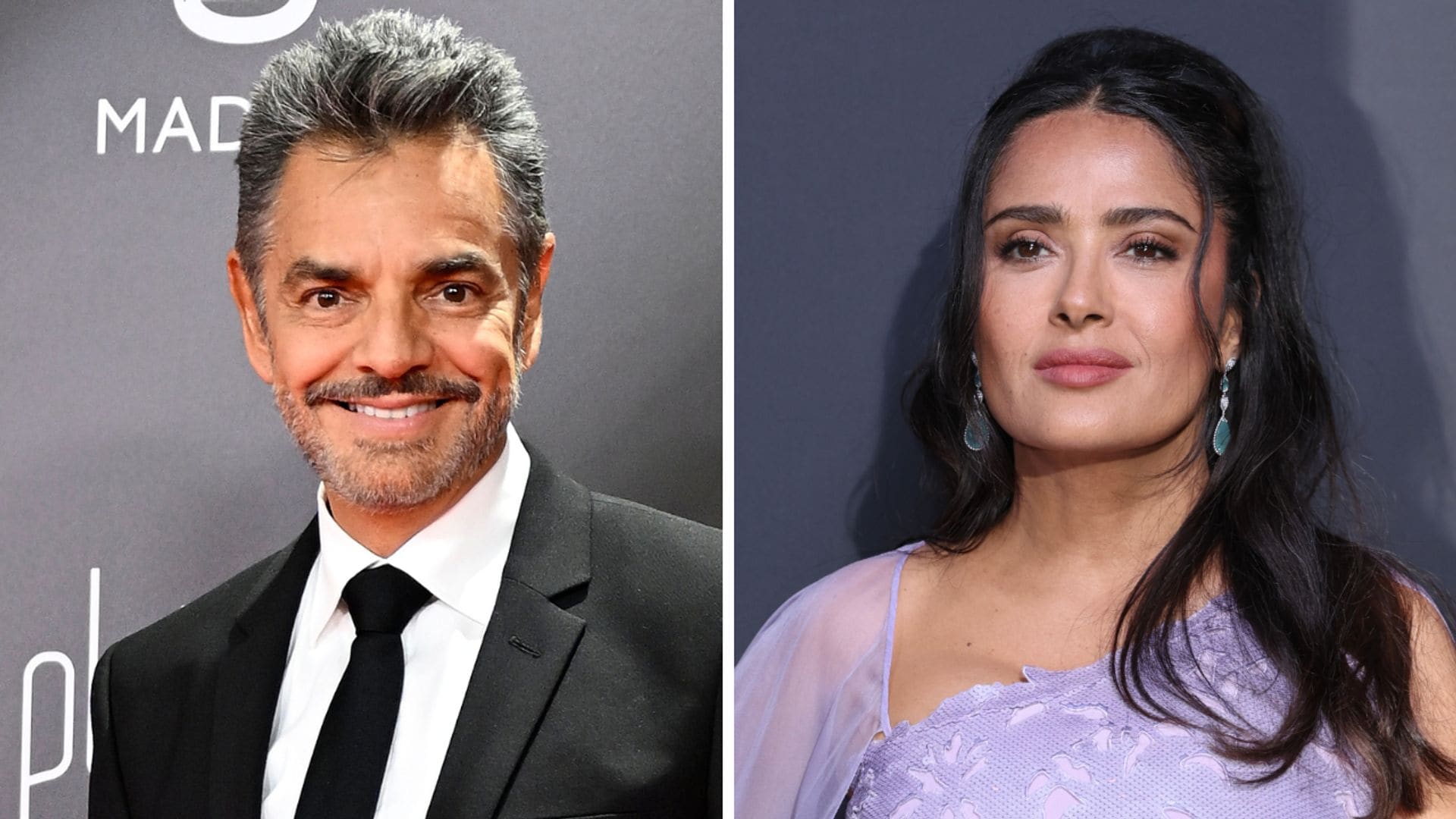 Salma Hayek and Eugenio Derbez dance to Shakira in awesome throwback