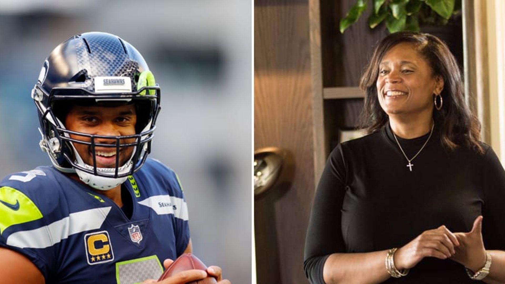 Watch: Russell Wilson surprised his mom with a house and her reaction was priceless!