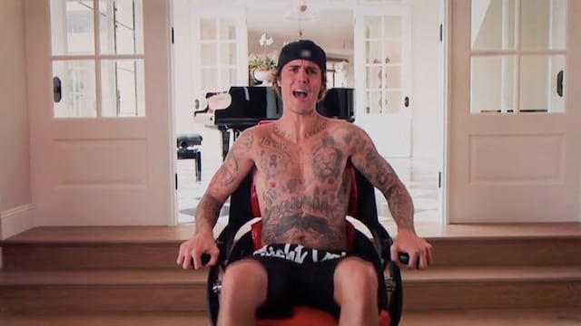 Justin Bieber on Shark Tank Screen Grab