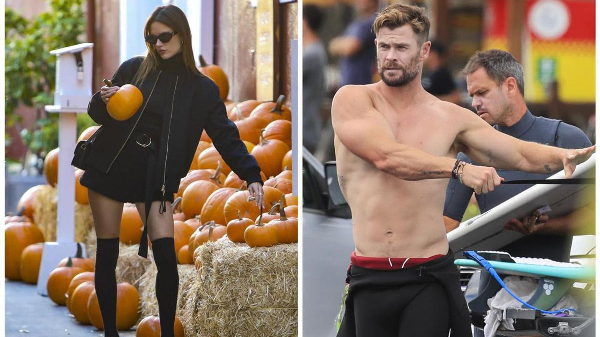 Alessandra Ambrosio gets ready for Halloween & more estrellas we love