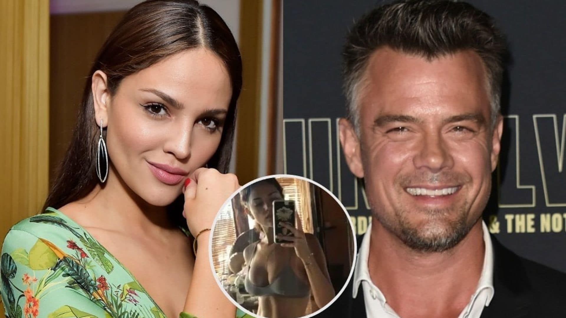 Did Eiza González accidentally show a little too much of Josh Duhamel in body-positive post of herself?