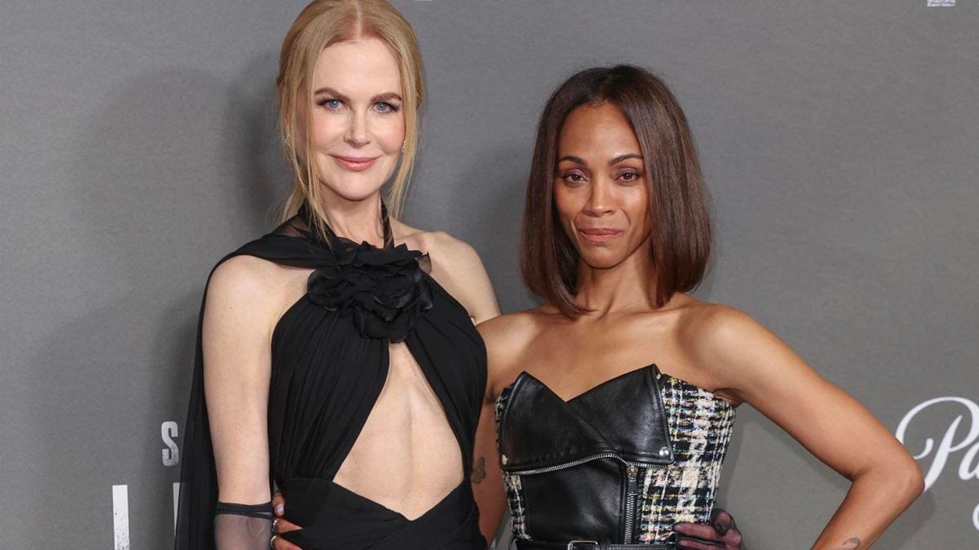 Nicole Kidman and Zoe Saldaña set the fashion world ablaze in show-stopping ensembles