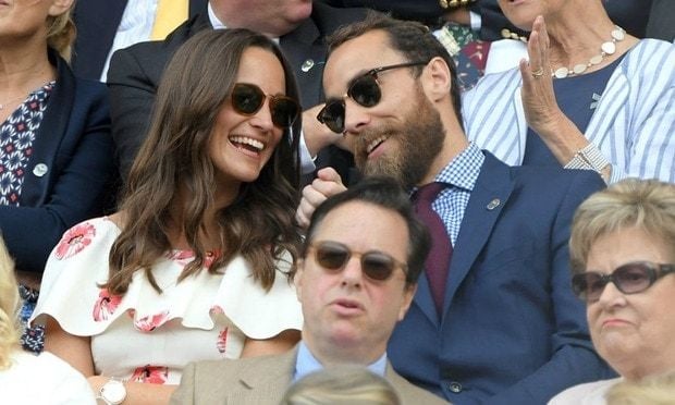 Pippa attended the match with her brother James Middleton.
<br>
Photo: Karwai Tang/WireImage