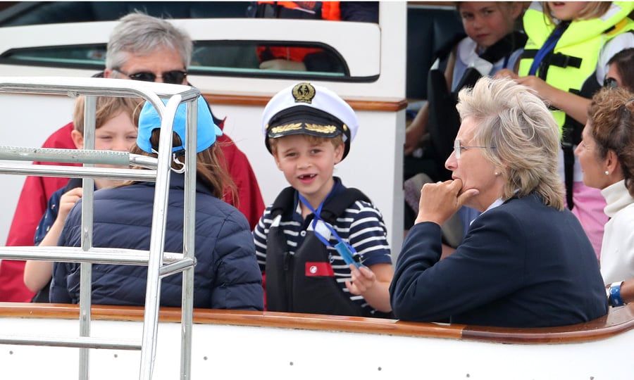 Prince George, Princess Charlotte watch Kate Middleton, Prince William compete in Kings Cup