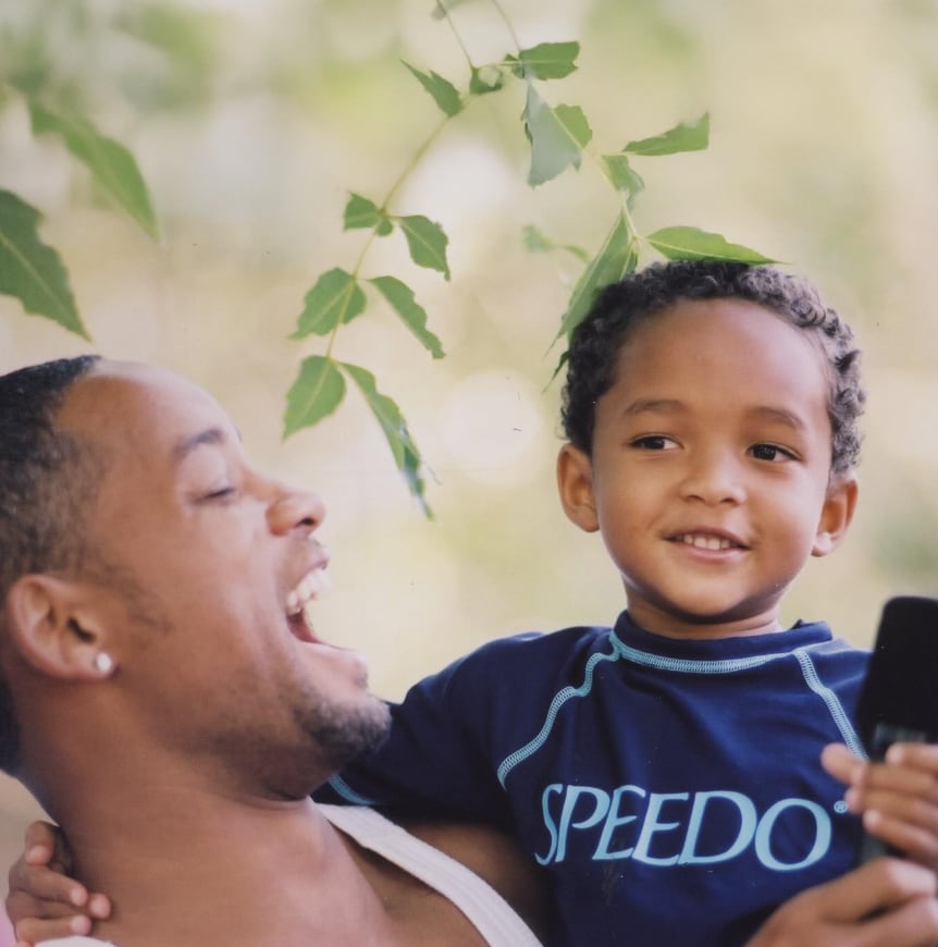 Will celebrated Jaden's birthday with some adorable photos taken over the years