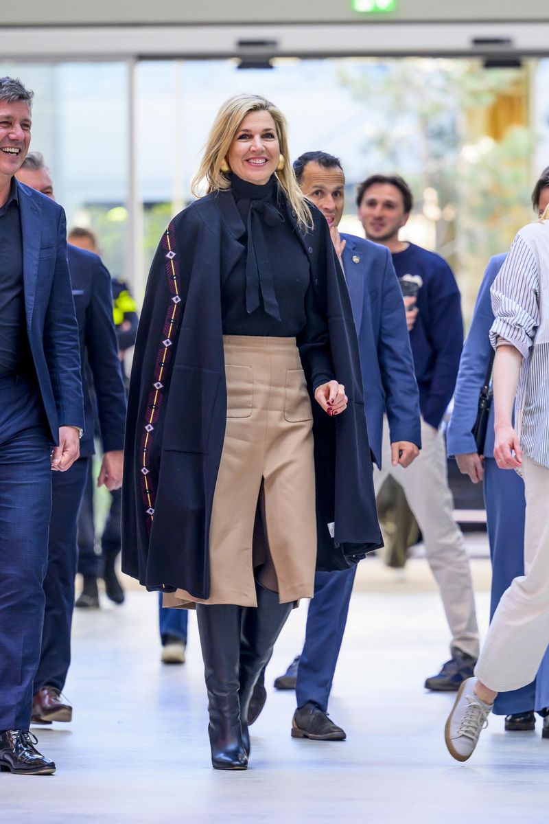 Queen Máxima delivered a masterclass in modern royal dressing, stepping out in a look that subtly echoes two of the most influential style icons in royal history, Catherine, Princess of Wales, and Diana, Princess of Wales.