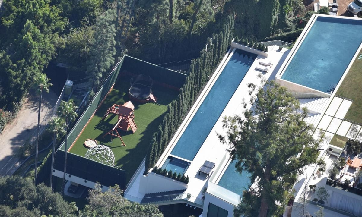 EXC Beyonce & Jay Z Bel Air Mansion