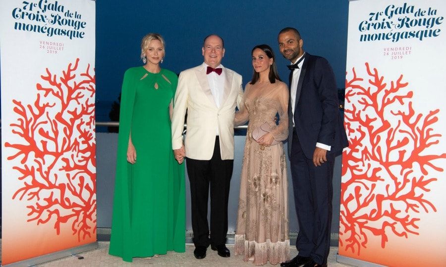 princess charlene prince albert tony parker