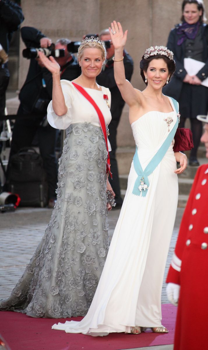 Crown Princess Mary of Denmark and Crown Princess Mette-Marit of Norway